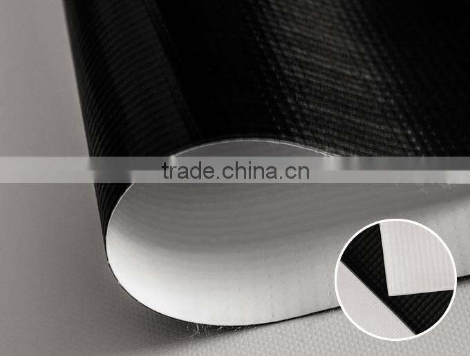 Heytex outdoor advertising black back flex banner