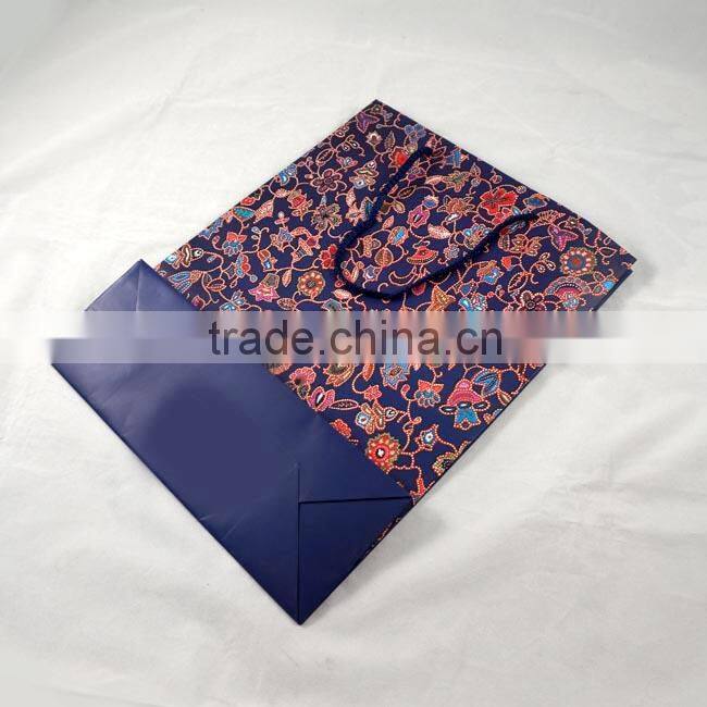 Custom advertising paper bag price