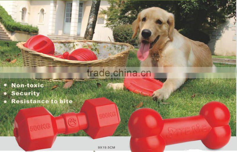 Soft &Durable Chew Rubber Dog Toys Water Land Amphibious Toys