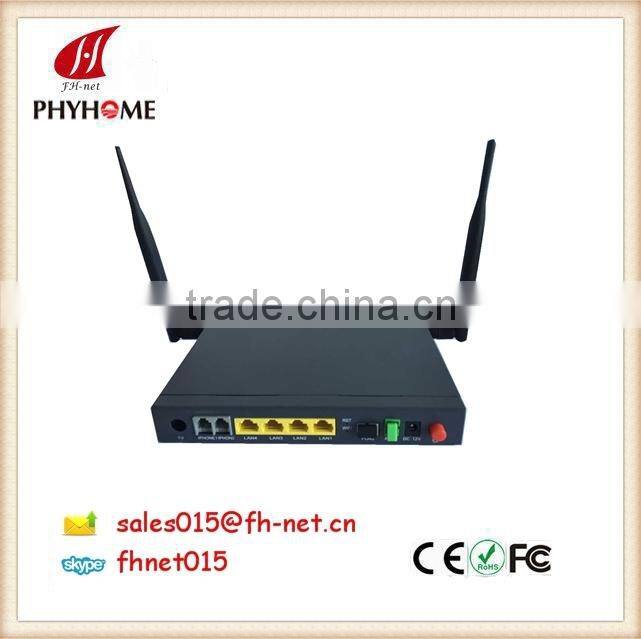 EPON ONU 2 Ethernet port +1VOIP/POTS compatible with huawei/zte OLT