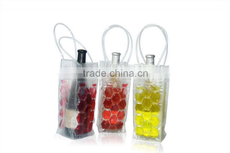 Ice Chiller Freezable Carrier for Wine Bottle