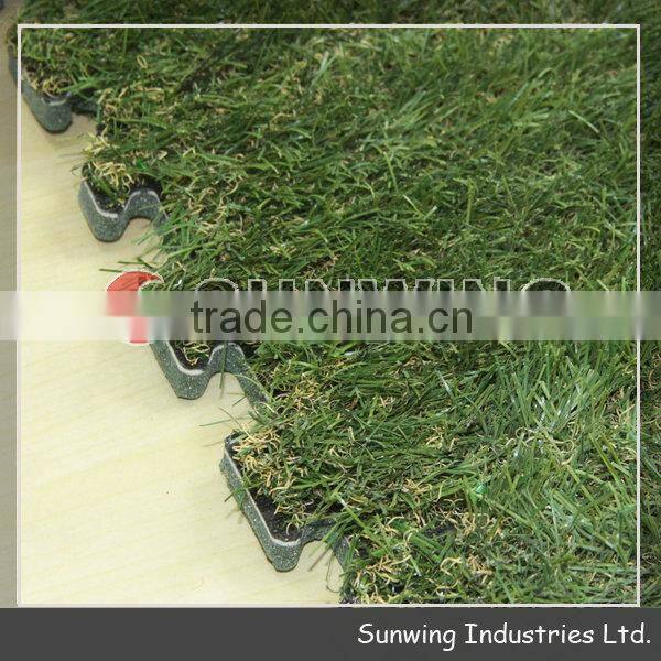 Easy t clean puzzle grass mat for decoration