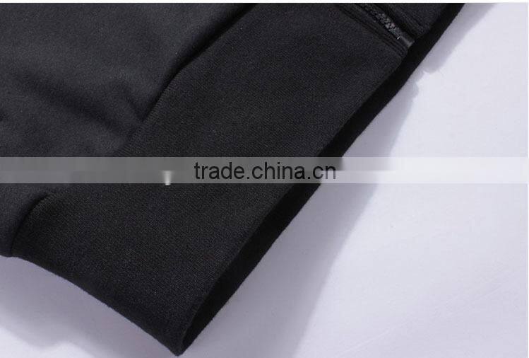 2015 New Autumn personalized printing hooded cardigan dry fit hoodie wholesale