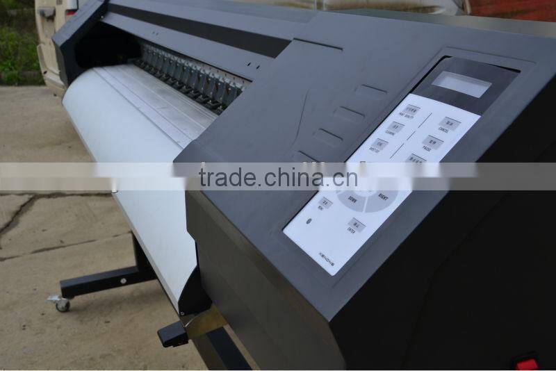 1.6m eco solvent printer machine (DX5 head DX7 head 1440dpi)