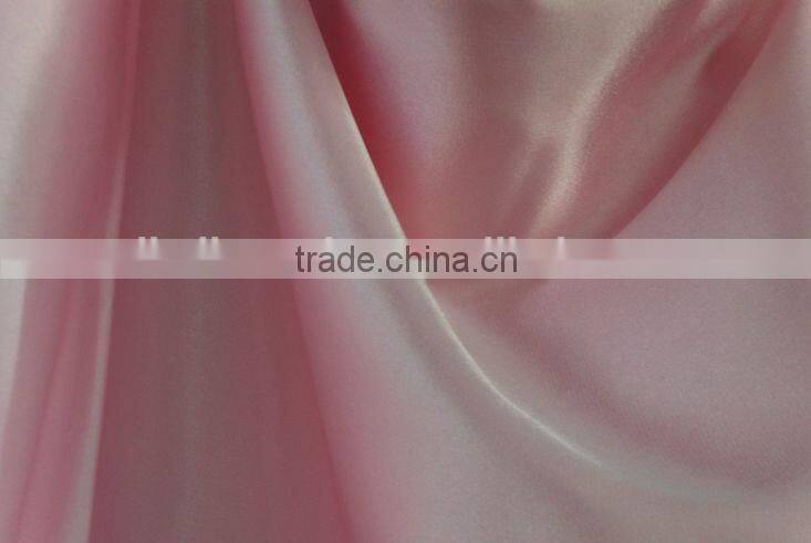 Wholesales 2014 new design silk satin polyester fabric for women for Dress,underwear,nightgown,garment, lining etc