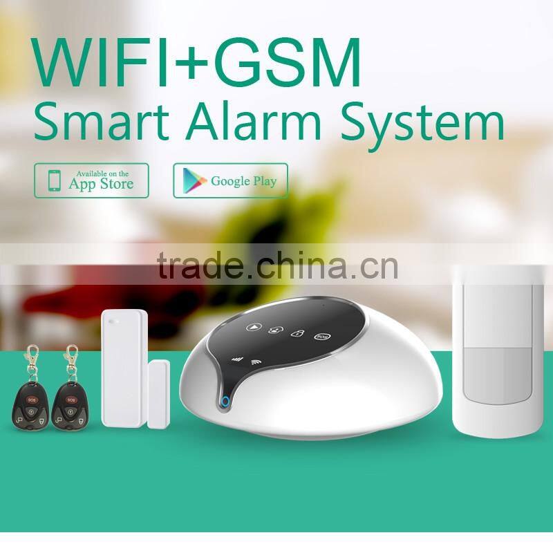gsm alarm system work with 100 smart sockets support home automation & gsm home alarm system smart home wifi alarms