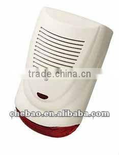 HOT SALE,FS-06,12V indoor outdoor alarm siren with strobe