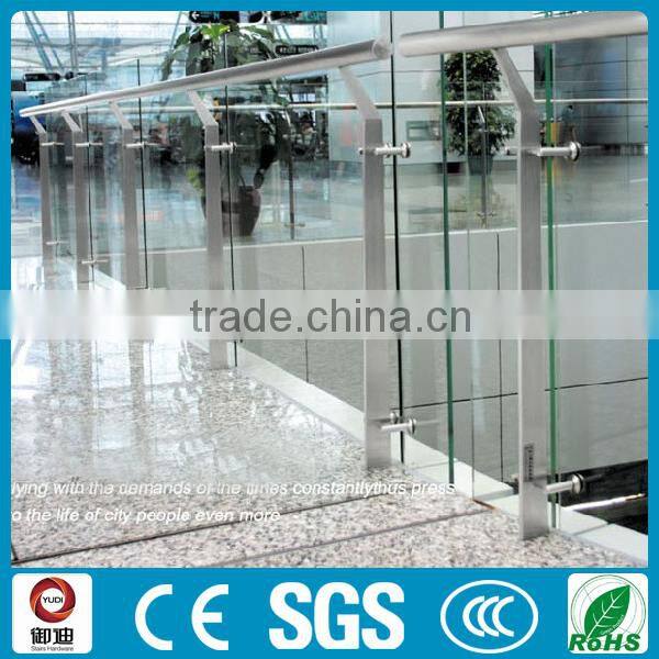 12mm clear tempered glass balcony railings made in China