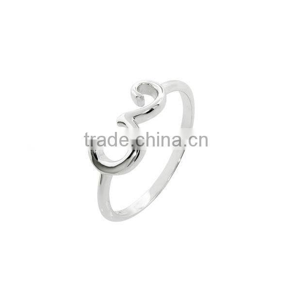 Best selling 925 Sterling Silver eternally Haute Stackable Number Rings