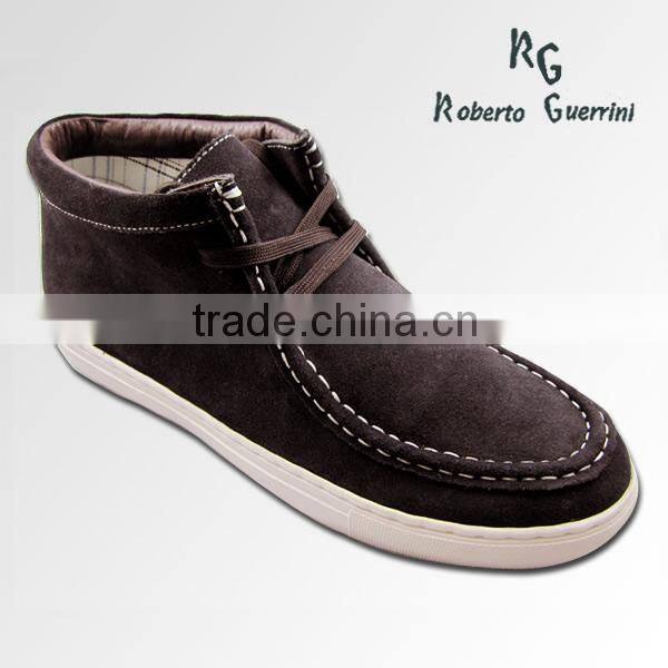 Fashion Lace Up Cow Suede Snow Boot