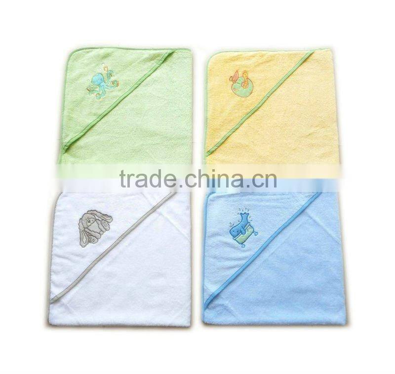 kids cotton hooded towel