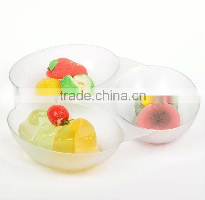 square plastic plates bulk / dish/dishes contain fruit and vegetable on sale