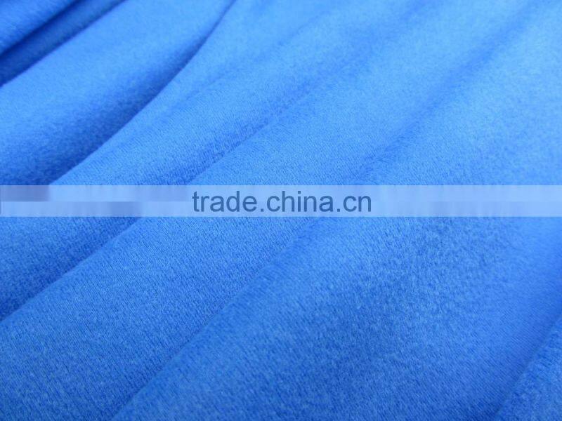 polyester sanding brushed fabric weight 210g-230g julian 145cm width elastic fabric