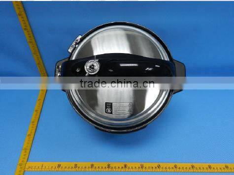 SAA 6L 1000W basic cheap 4 digital display stainless steel housing electric 8 cooking functions electric pressure cooker