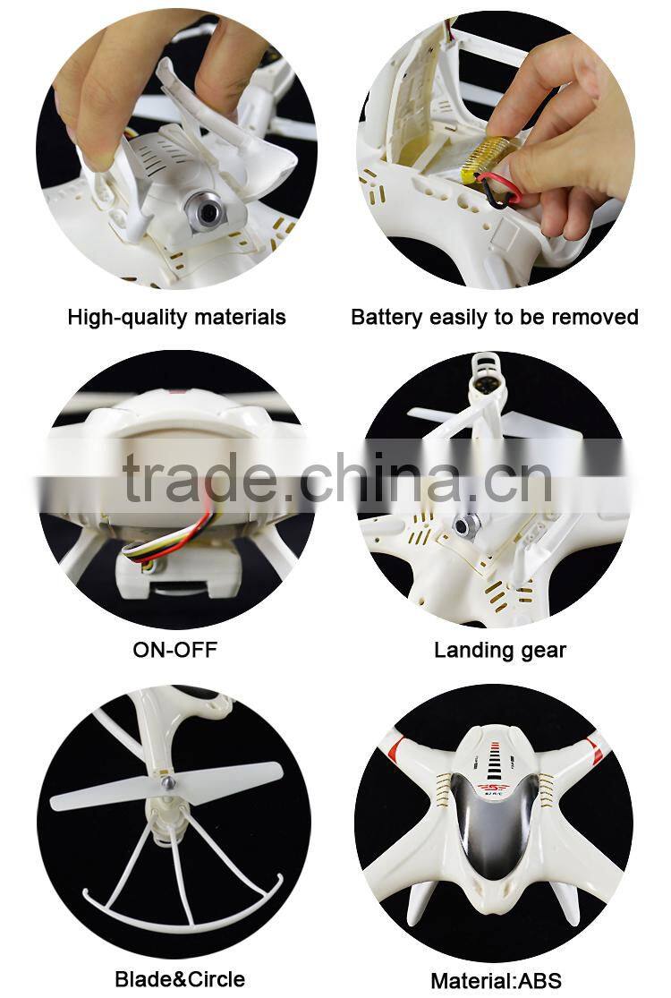 Wifi 6-axis gyro rc quadcopter fpv racing with camera