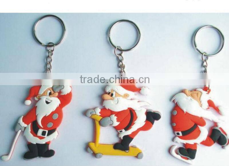 3d rubber pvc keychain