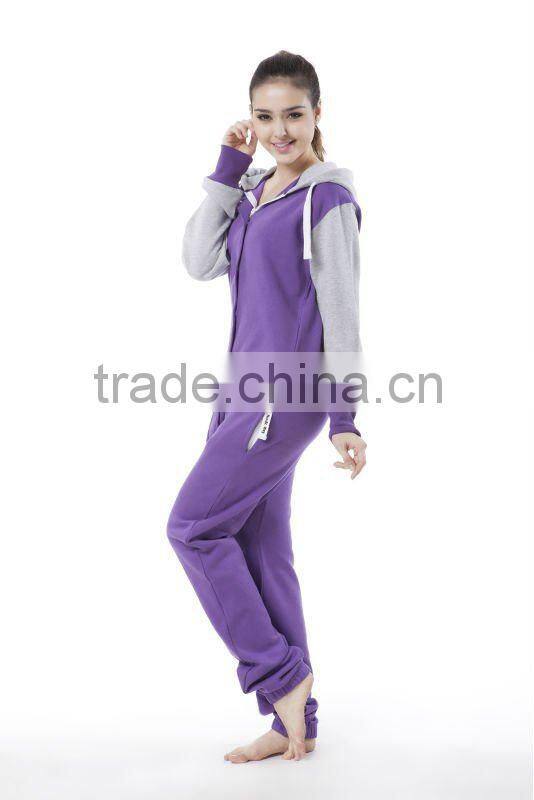 Adult one piece onesie jumpsuit