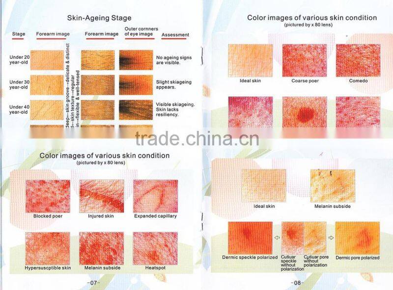 Salon Wholesale Aluminium Boxy Skin and Hair Analyser