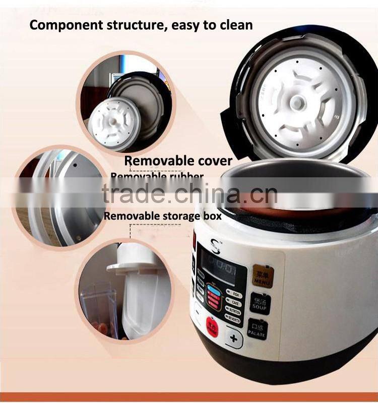 2016 new products kitchen appliance intelligent electrical pressure cooker