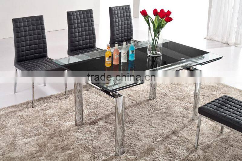 Z656 Industrial Style Dining Chair Leather Brown Leather Chair Metal Dining Chairs