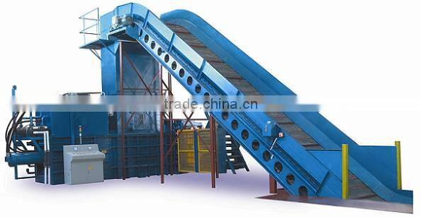 easy to use CE&ISO horizontal automatic baler