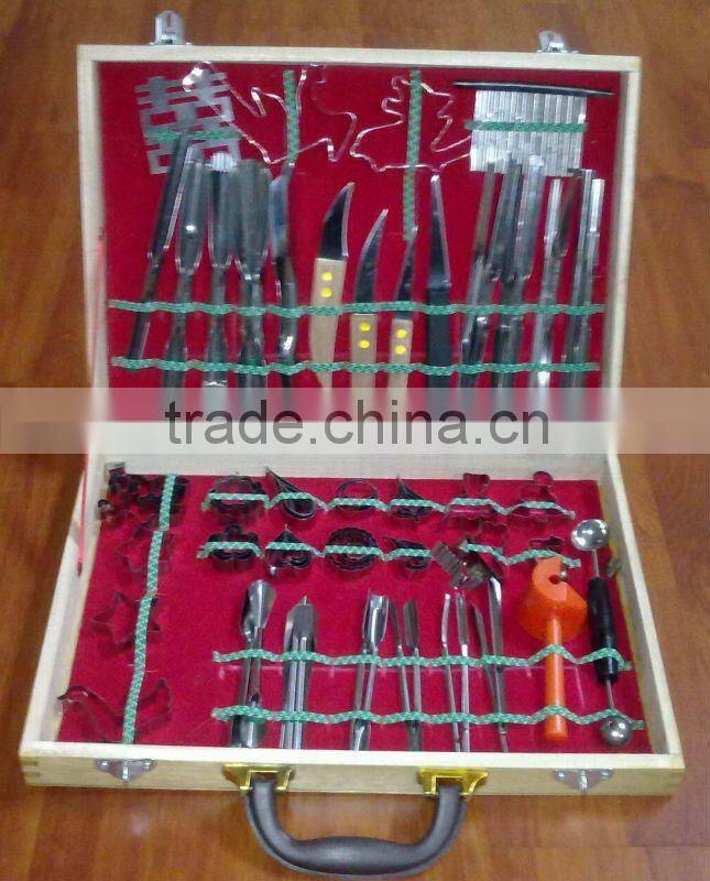 80-Pieces decoration tools Diversification fruit and vegetable Carving knife tools