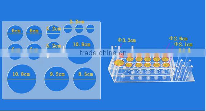 JLP Acrylic Test Tube Shots Holder,Acrylic Tube Rack