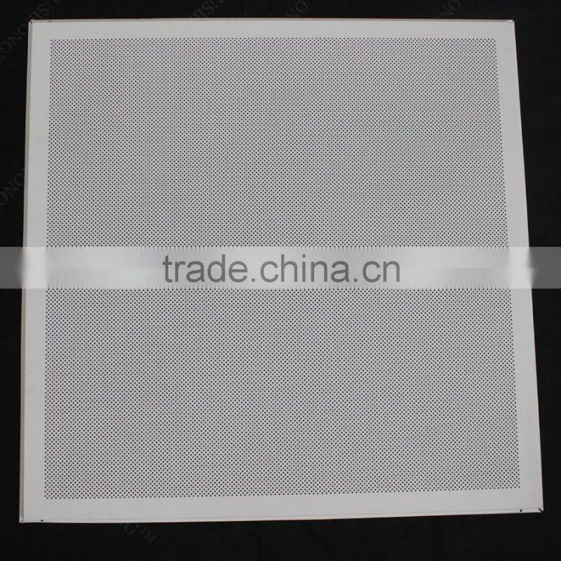 High Sound-Absorbing Various Perforations Suspended Metal Ceiling Aluminum False Ceiling