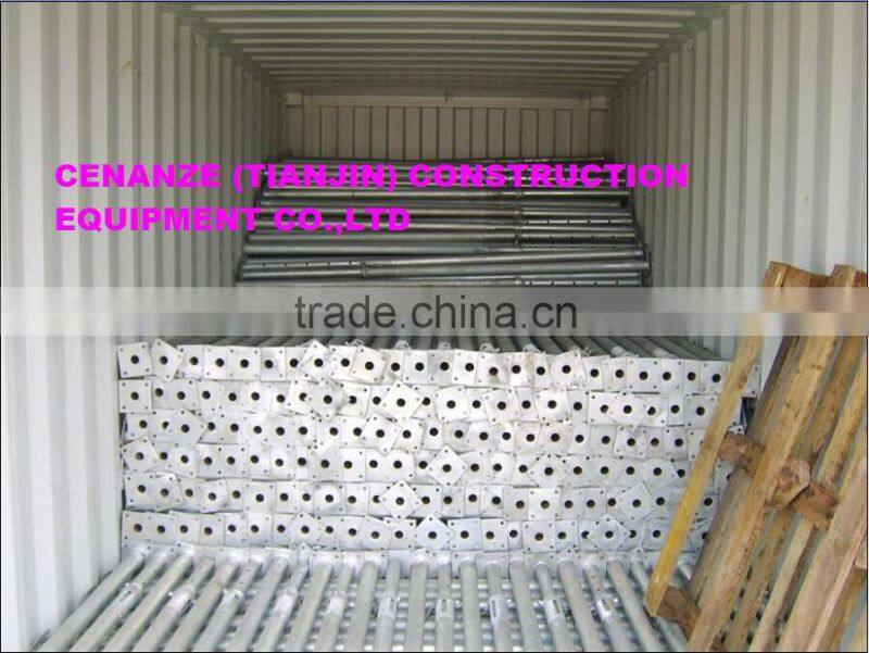 56/48 mm scaffolding steel props/painted scaffolding steel props