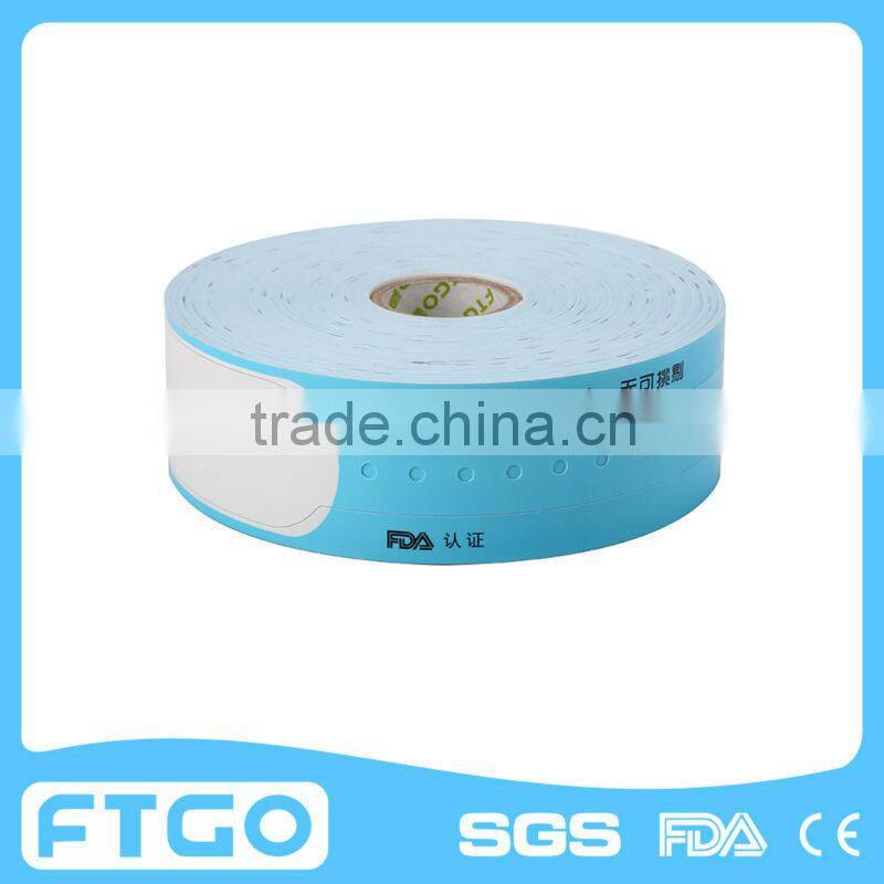 Direct Thermal Paper Wristband in Medical