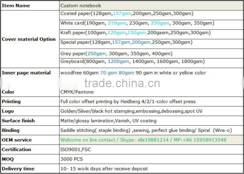 Crraft paper cover cheap bulk spiral notepad with pen for promotion