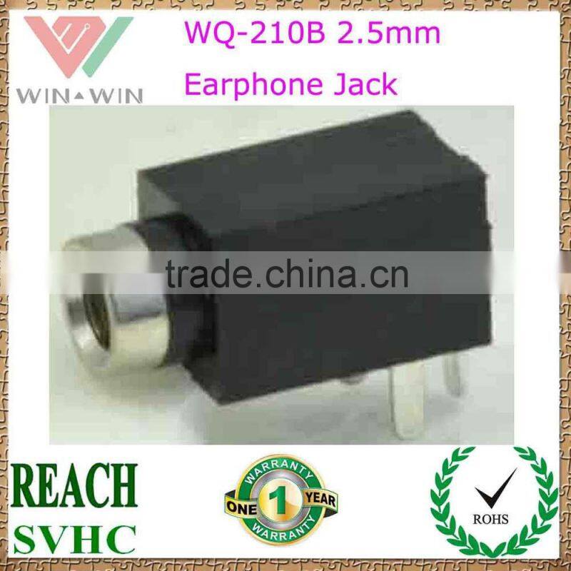 WQ-207 2.5mm DIP earphone jack