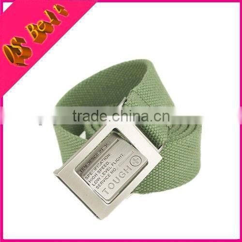 High Quality Printed mens belts canvas belt