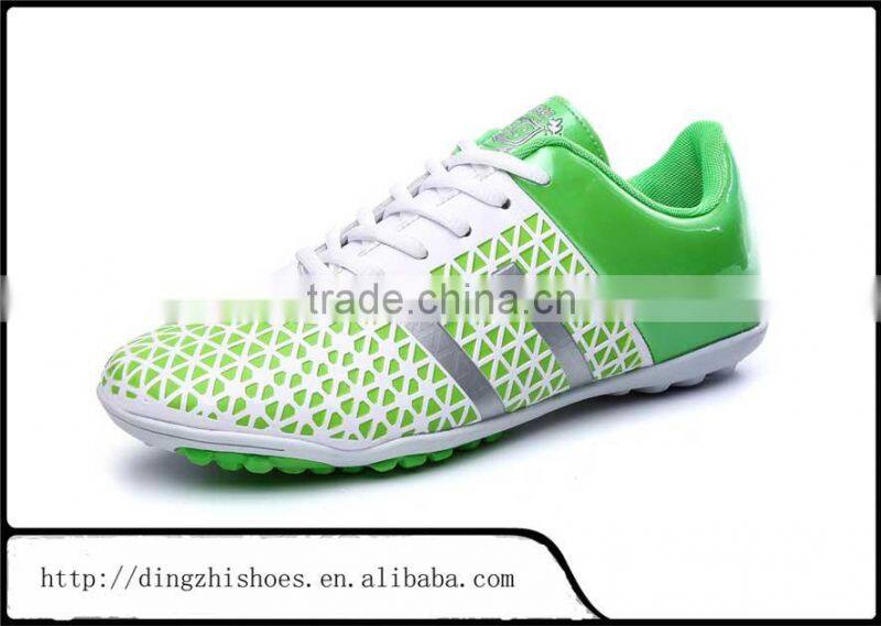 2015 Hot selling soccer shoes fashion men and lady soccer shoes running shoes