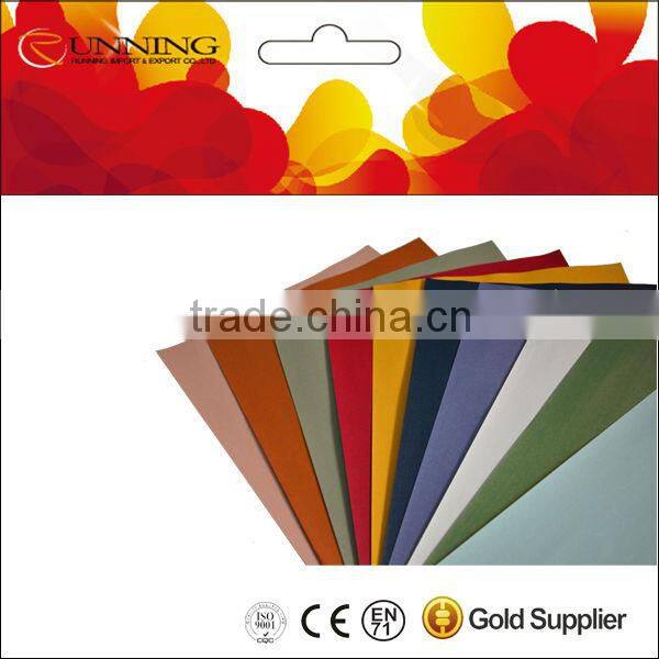 hot-stamping design velvet flocking wraping paper
