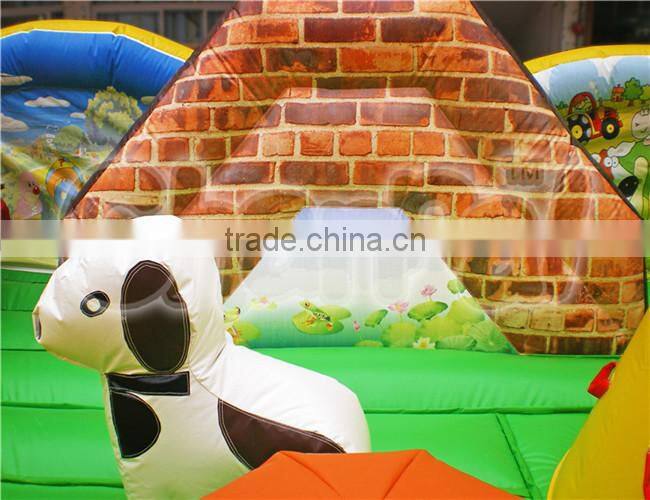 Customized kids outdoor obstacle course equipment