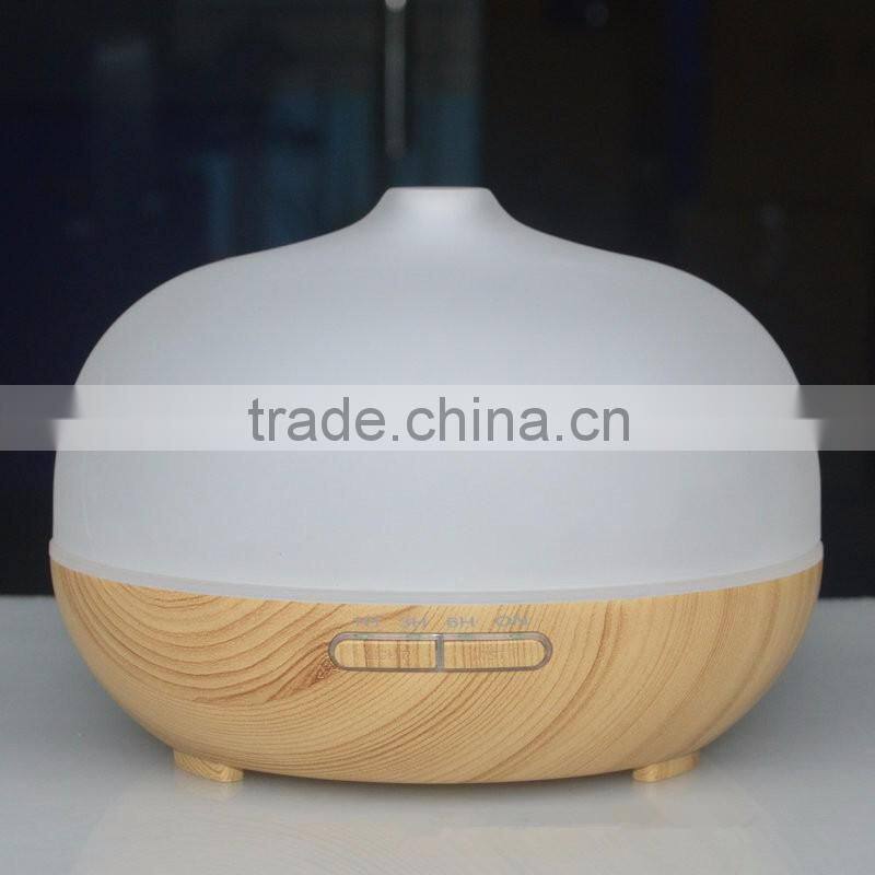 300ml wood pattern cool mist humidifier electric aroma diffuser for salon