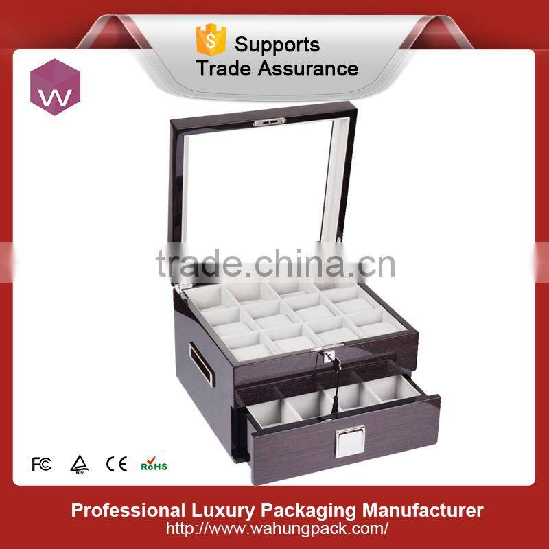 Wholesale Newest Luxury Wooden 5 Watches Box With Window WH-0040