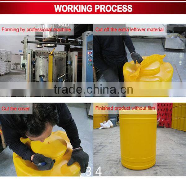 Yellow Plastic Portable Road Speed Hump