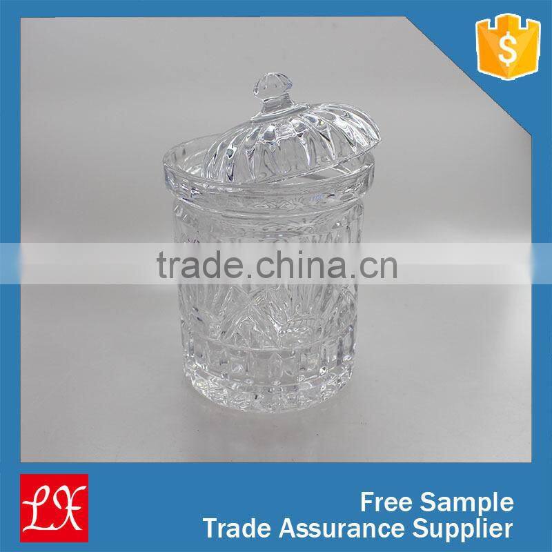 Different size candle jars wholesale frosted