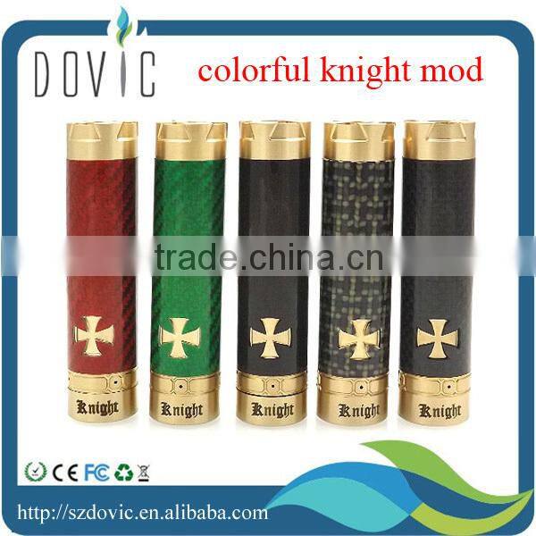 popular elegant 18650 knight mod clone with copper pin and magnetic switch