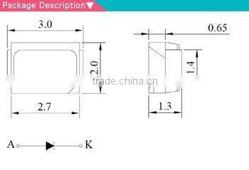 ALLIGHT prewired smd led 3020 diode