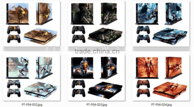 Wholesale Top Quality Vinyl Skin Sticker For PS4 System Playstation 4 Console Decal Girls Sex Picture