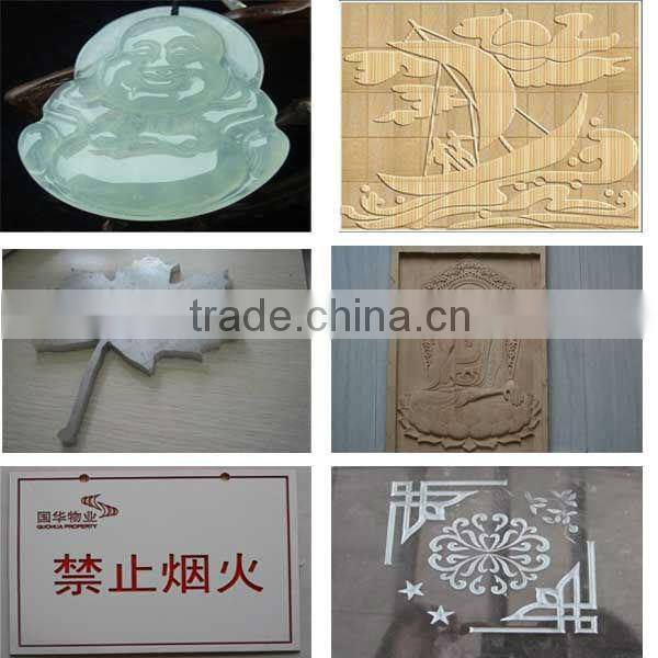 cnc metal engraving machine with rotary axis (ZK-6090)