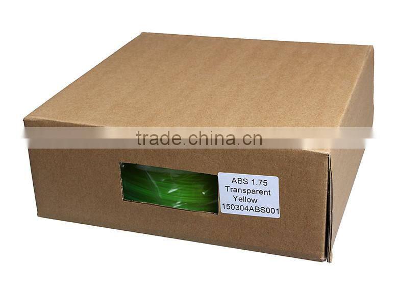 3D printer wood 3D Printer Material Filament ABS 3D printer Transparent Yellow