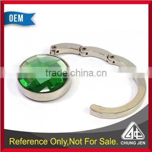 Wholesale made in china foldable metal custom bag purse hook for tables