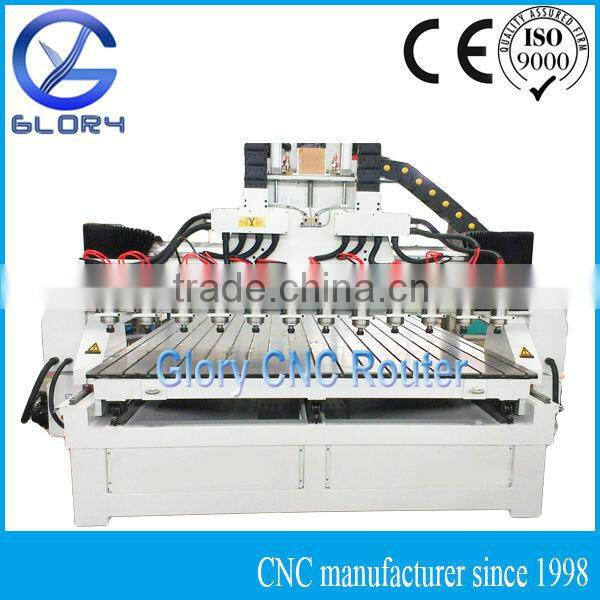 12 Heads 4 Axis 3D Rotary CNC