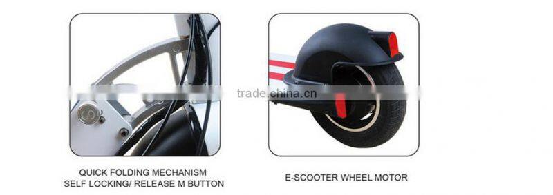 wholesale CE Approved With Handle Electric Longboard kick scooter