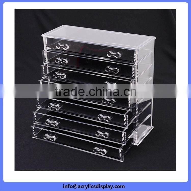 China gold manufacturer high technology acrylic jewelry box earring holder