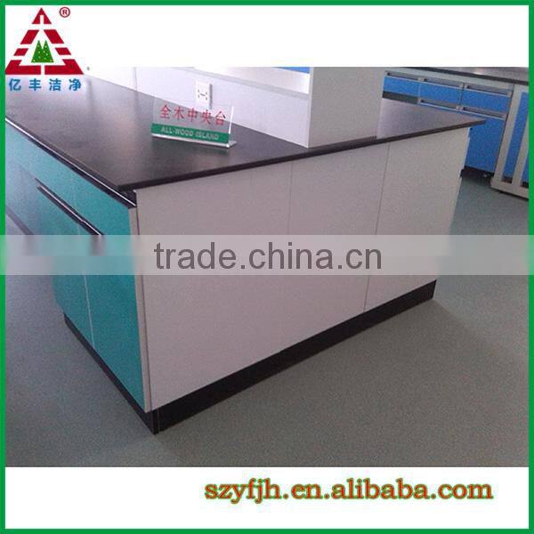 physics lab table island bench